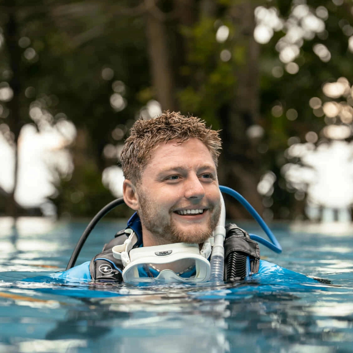 Oliver Scuba Diving — PADI Instructor website showcase